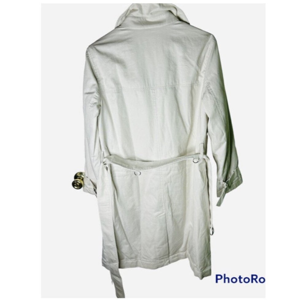 CLUB MONACO  Trench Coat size Medium, $329 NEW WITH TAGS - Picture 2 of 9